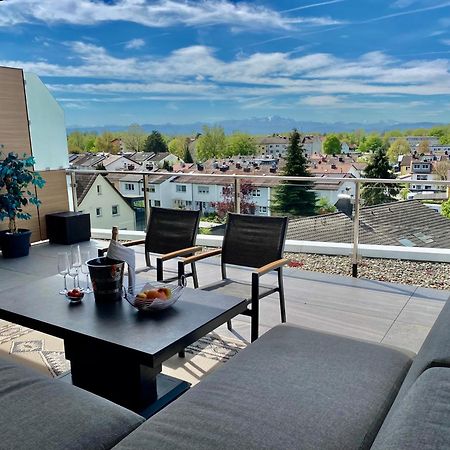 Penthouse Apartment Mit Alpenblick Friedrichshafen Zewnętrze zdjęcie