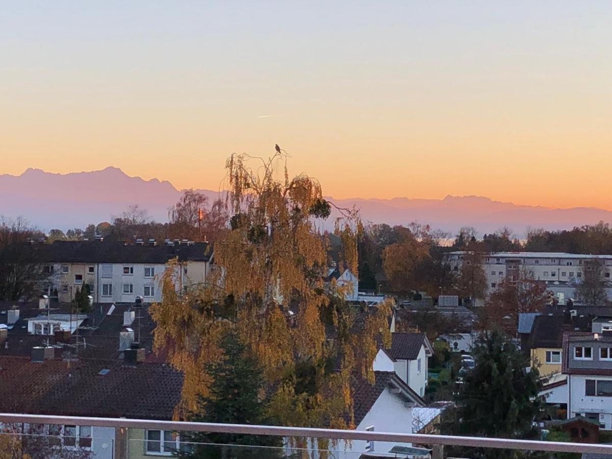 Penthouse Apartment Mit Alpenblick Friedrichshafen Zewnętrze zdjęcie
